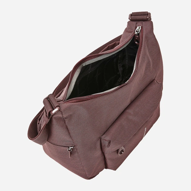 Torebka crossbody damska materiałowa Mandarina Duck Md20 P10QMT56 384 Bordowa (800070346916) - obraz 4