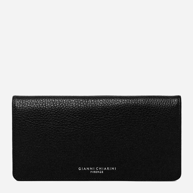 Портмоне жіноче з натуральної шкіри Gianni Chiarini Grain PF 5041 GRN 001 Чорне (800070326699) - зображення 1