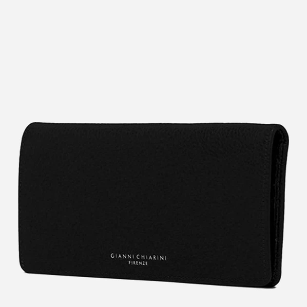 Портмоне жіноче з натуральної шкіри Gianni Chiarini Grain PF 5041 GRN 001 Чорне (800070326699) - зображення 2