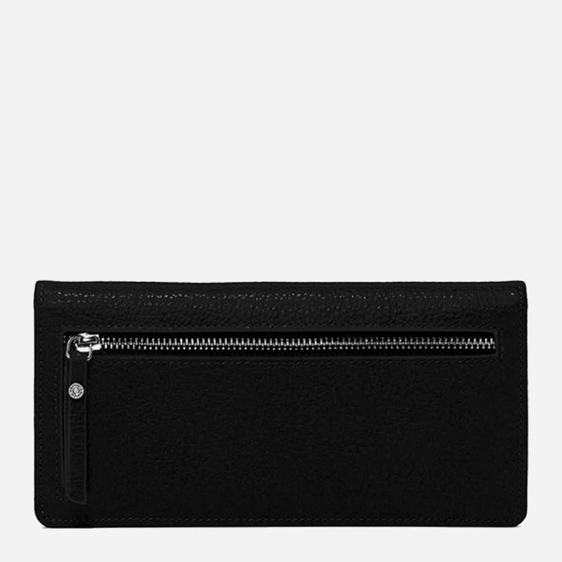 Портмоне жіноче з натуральної шкіри Gianni Chiarini Grain PF 5041 GRN 001 Чорне (800070326699) - зображення 3