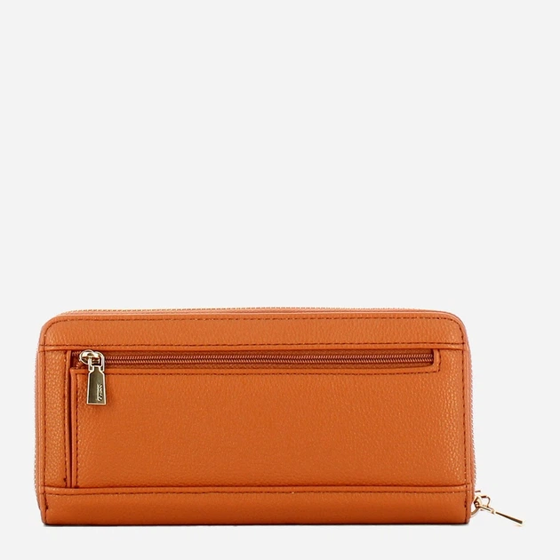 Гаманець жіночий зі штучної шкіри Guess Laurel SWBG7459146 COG Коричневий (800070344438) - зображення 2