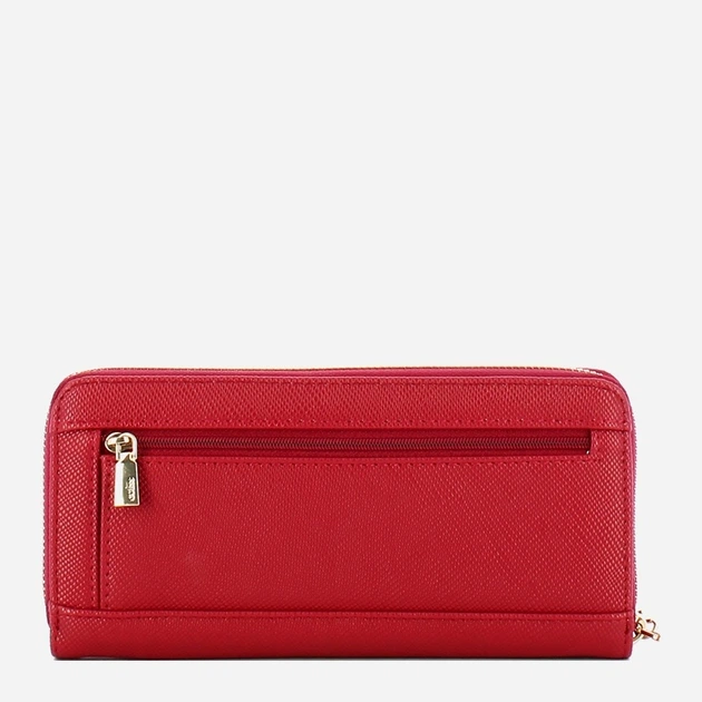 Гаманець жіночий зі штучної шкіри Guess Laurel SWZG7459146 GAR Червоний (800070344450) - зображення 2