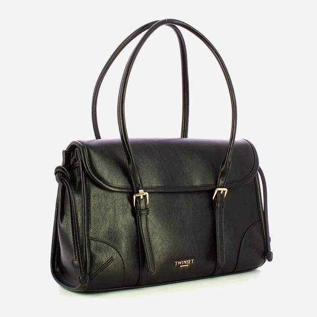 Torebka damska duża Twinset Tote 252TD8040 00006 Czarna (800070351230) - obraz 3