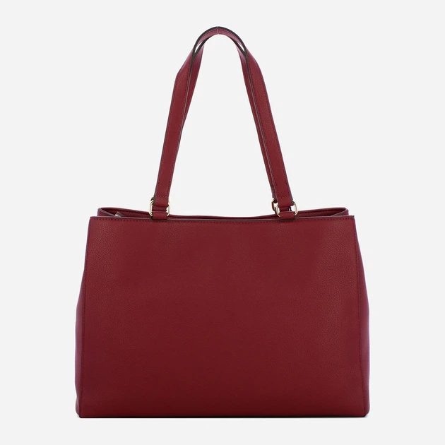 Torebka shopper ze skóry naturalnej Twinset Tote 252TB7010 05609 Czerwona (800070351201) - obraz 2