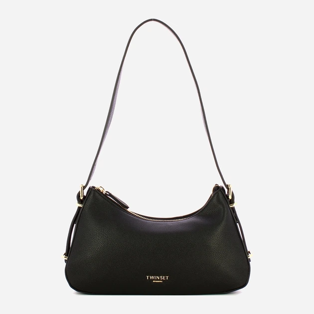 Torebka bagietka damska Twinset Tracolla 252TB7013 00006 Czarna (800070351206) - obraz 1