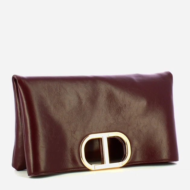 Сумка крос-боді через плече жіноча зі штучної шкіри середня Twinset Tote 252TD8090 04218 Темно-червона (800070351219) - зображення 3