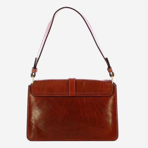 Torebka crossbody damska ze skóry naturalnej The Bridge Beatrice 44463001 14 Brązowa (800070350648) - obraz 2