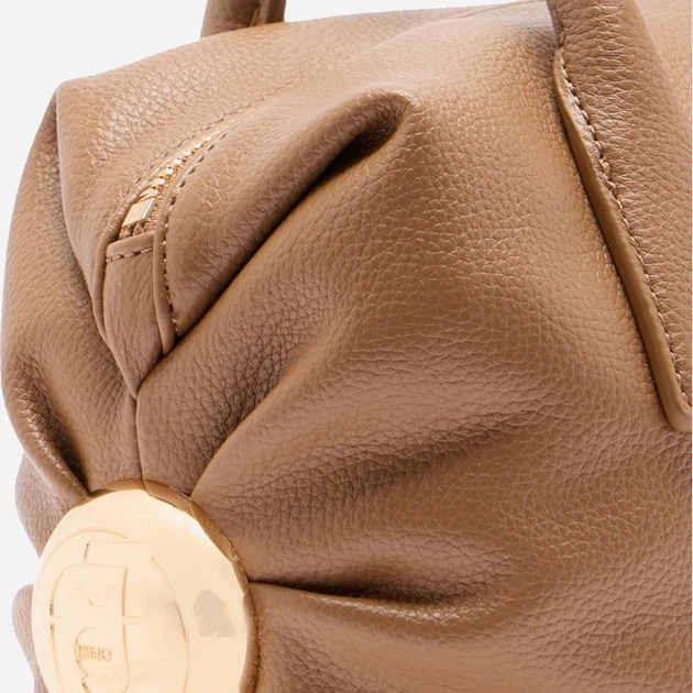 Сумка крос-боді через плече жіноча зі штучної шкіри середня Liu Jo AF5028E0058 81140 Бежева (800070345527) - зображення 5