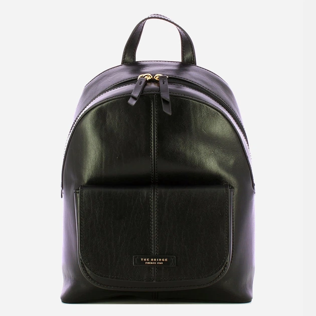Рюкзак жіночий з натуральної шкіри The Bridge Faentina 44466901 30 Чорний (800070350659) - зображення 1
