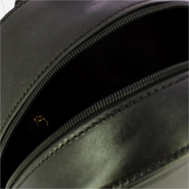 Рюкзак жіночий з натуральної шкіри The Bridge Faentina 44466901 30 Чорний (800070350659) - зображення 4