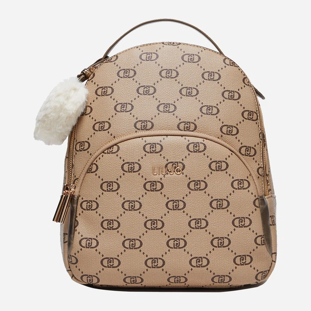 Рюкзак жіночий зі штучної шкіри Liu Jo AF4193E0668 61406 Сірий (800070327310) - зображення 1