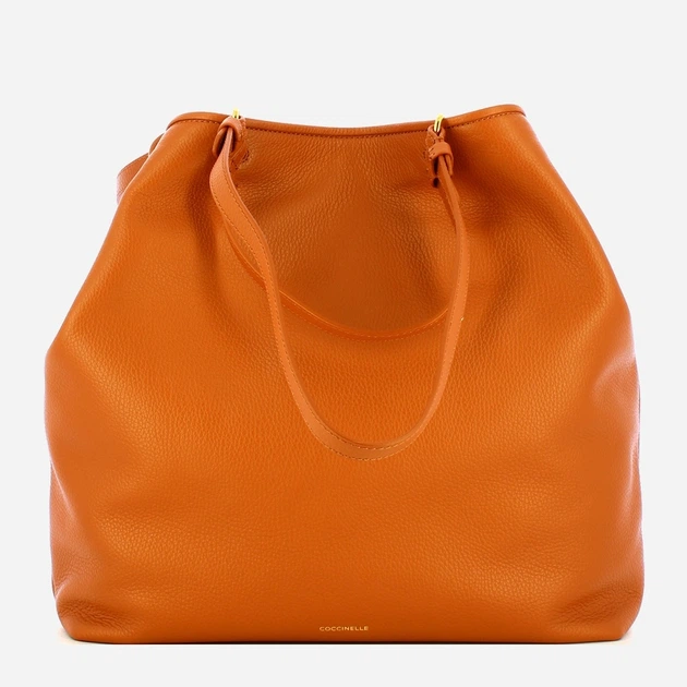 Torebka damska ze skóry naturalnej duża Coccinelle Callisto E1E1A110160 W12 Brązowa (800070350924) - obraz 2