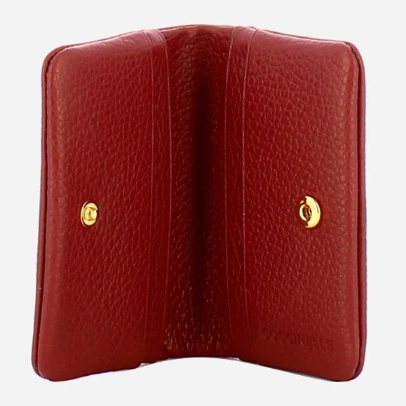 Гаманець жіночий з натуральної шкіри Coccinelle Coccinellesofty E2E1P172880 R31 Червоний (800070350983) - зображення 3