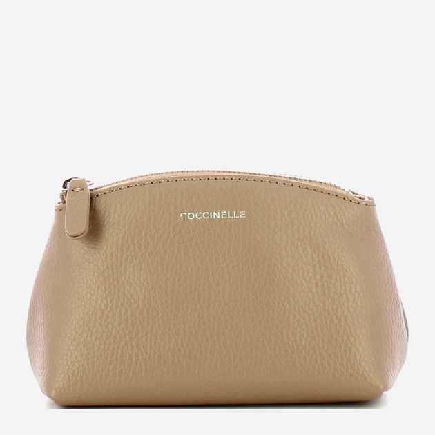 Kosmetyczka damska skórzana Coccinelle Agatea E5E4K25G280 N59 Szara (800070350903) - obraz 1