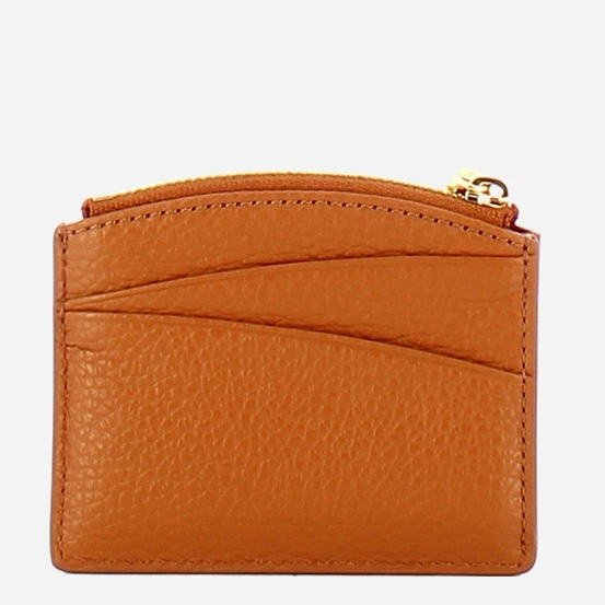 Картхолдер жіночий з натуральної шкіри Coccinelle Rounded E2E9A173580 W12 Оранжевий (800070350994) - зображення 2