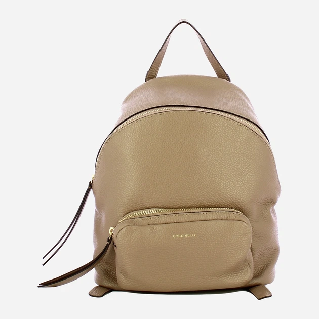 Plecak damski skórzany Coccinelle Jen E1EBP140160 N59 Szary (800070350959) - obraz 1