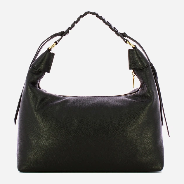 Сумка крос-боді через плече жіноча з натуральної шкіри середня Coccinelle Rhea E1EDF130180 001 Чорна (800070350973) - зображення 2