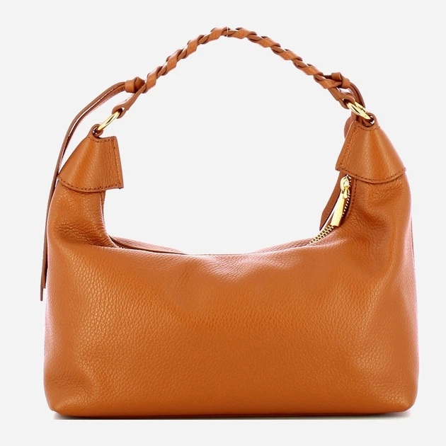 Torebka crossbody damska ze skóry naturalnej Coccinelle Rhea E1EDF130280 W12 Brązowa (800070350979) - obraz 2