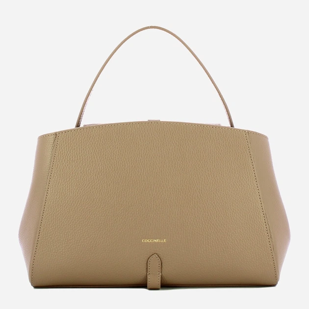 Сумка крос-боді через плече жіноча з натуральної шкіри середня Coccinelle Coccinellechara E1ESP180160 N59 Сіра (800070350930) - зображення 2