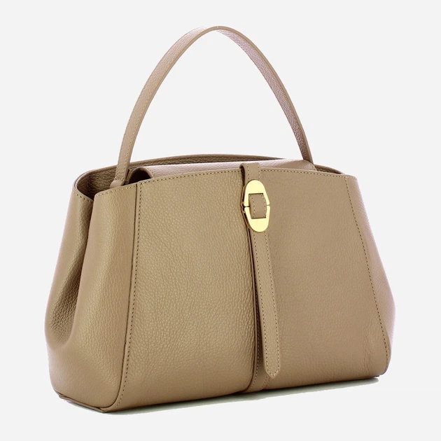 Сумка крос-боді через плече жіноча з натуральної шкіри середня Coccinelle Coccinellechara E1ESP180160 N59 Сіра (800070350930) - зображення 3