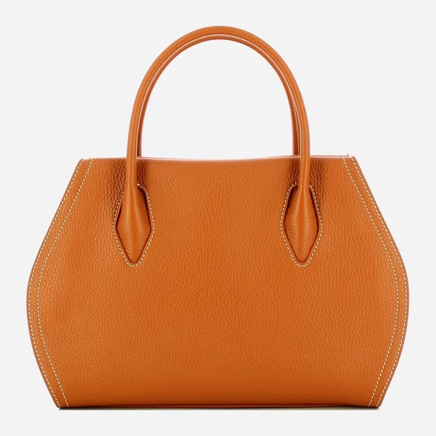 Сумка крос-боді через плече жіноча з натуральної шкіри середня Coccinelle Coccinellelord E1EUF180160 W12 Коричнева (800070350954) - зображення 2