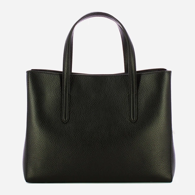 Сумка шопер жіноча з натуральної шкіри Coccinelle Coccinelleswap E1EVF180180 001 Чорна (800070350916) - зображення 2