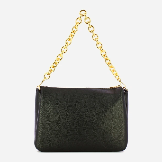 Сумка крос-боді через плече жіноча з натуральної шкіри середня Coccinelle Iside E1EZK120180 001 Чорна (800070350956) - зображення 2