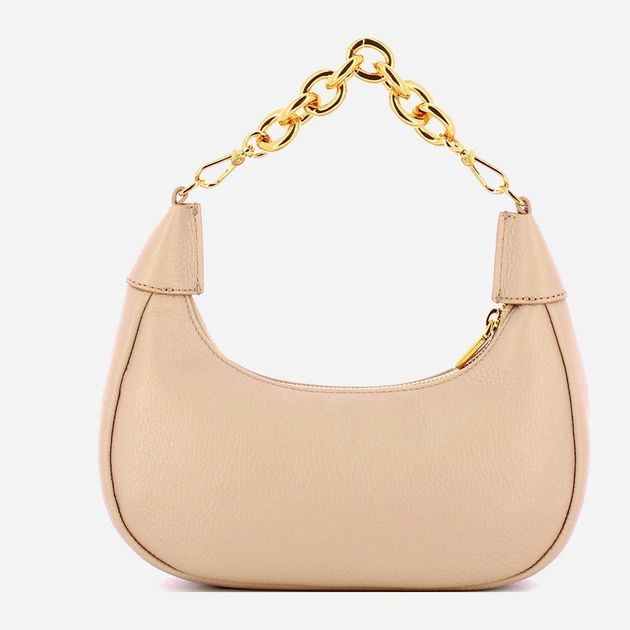 Сумка крос-боді через плече жіноча з натуральної шкіри маленька Coccinelle Iside E5EZK550180 N12 Бежева (800070350907) - зображення 2