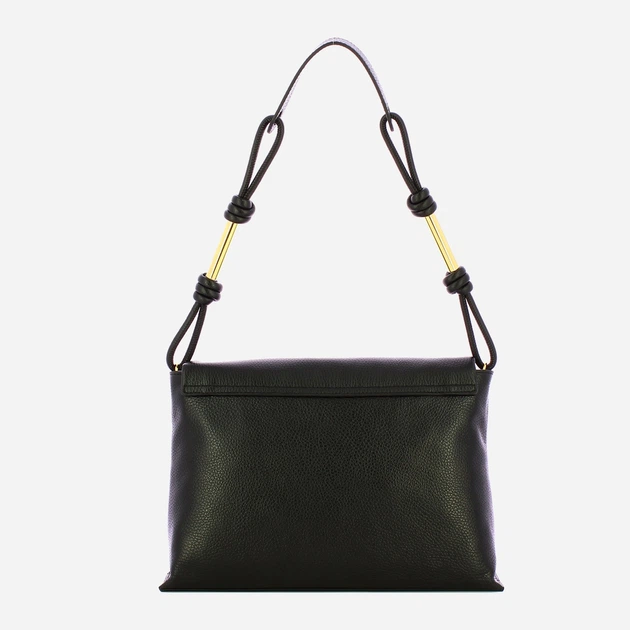 Сумка крос-боді через плече жіноча з натуральної шкіри середня Coccinelle Levante E1EZP120180 001 Чорна (800070350969) - зображення 2