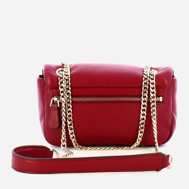 Сумка крос-боді через плече жіноча зі штучної шкіри маленька Guess Sunetra HWNG7534780 RED Червона (800070344407) - зображення 2