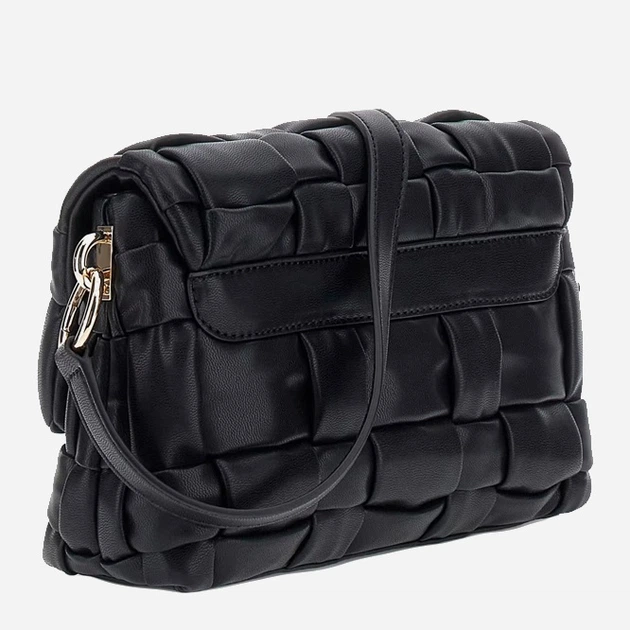 Сумка крос-боді через плече жіноча зі штучної шкіри маленька Guess Marion HWWG8072190 BLA Чорна (800070344421) - зображення 2