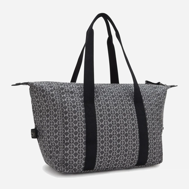 Сумка шопер жіноча тканинна Kipling Casual Art KPKI80943HW1001 Сіра (800070345077) - зображення 3