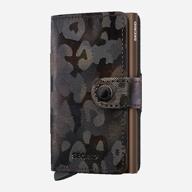 Гаманець з натуральної шкіри Secrid Mju Коричневий (800070351951) - зображення 1