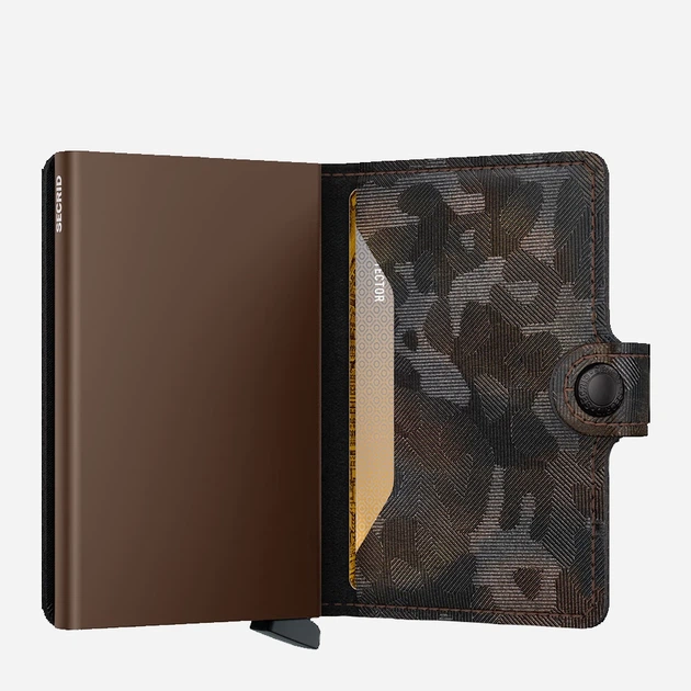 Гаманець з натуральної шкіри Secrid Mju Коричневий (800070351951) - зображення 2