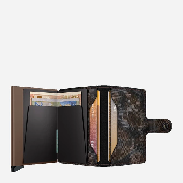 Гаманець з натуральної шкіри Secrid Mju Коричневий (800070351951) - зображення 4