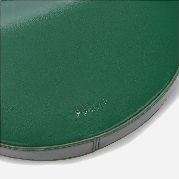 Torebka bagietka damska ze skóry naturalnej mała Furla Delizia WE00649BX41004282S1007 Zielona (800070349606) - obraz 6