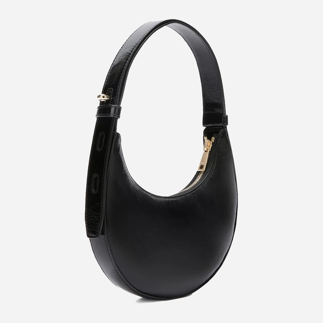 Torebka bagietka damska ze skóry naturalnej mała Furla Delizia WE00649BX4100O60001007 Czarna (800070349616) - obraz 3