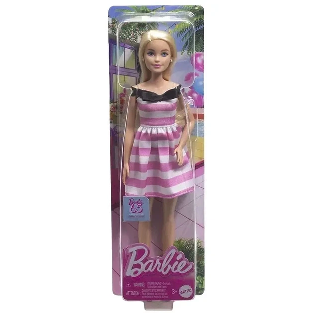 Кукла Barbie 65-я годовщина в винтажном наряде (HTH66) - Фото 3 Кукла Barbie 65-я годовщина в винтажном наряде (HTH66) - изображение 3