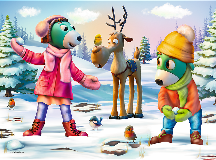 Puzzle Trefl Święta z Trefliks 30 elementów 18313 (5900511183139) - obraz 3