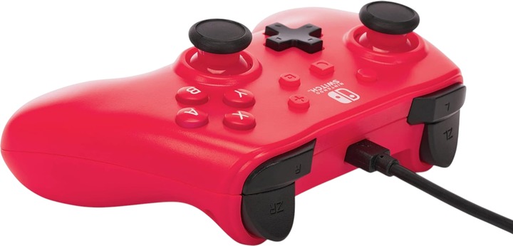 Контролер PowerA Wired Controller for Nintendo Switch Raspberry Red (NSGP0142-01) - зображення 5