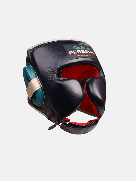 Боксерський шолом Momentum 2.0 Leather Mexican Headgear Deep Blue XL Колір Червоний (501580-934-XL) - зображення 2