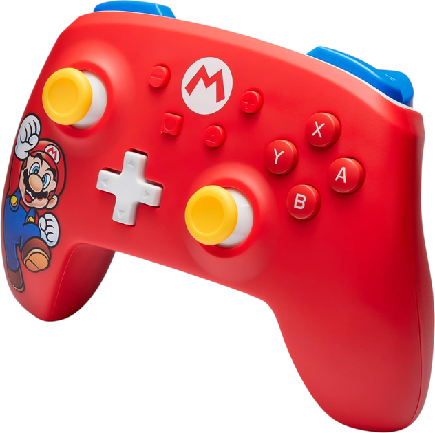 Kontroler PowerA Nintendo Switch Wireless Controller Mario Joy (NSGP0309-01) - obraz 3