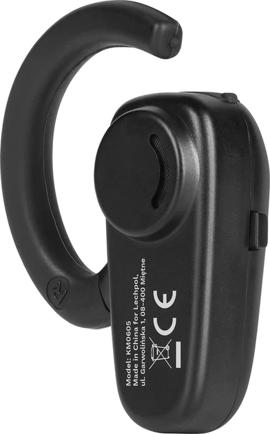 Bluetooth-гарнітура Kruger&Matz Traveler K18 Black (5901890120913) - зображення 3