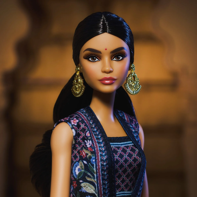 Лялька Барбі колекційна Дівалі від кутюр'є Аніти Донгре Barbie Signature Diwali by Anita Dongre (HRM91) (HRM91) - изображение 12