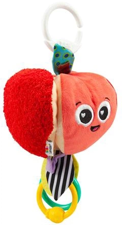 Zawieszka pluszowa Lamaze Jabłuszko z gryzakiem (L27383) (796714273839) - obraz 1