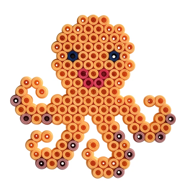 Термомозаїка Hama Midi Середній набір-сортер намистин 9600 шт 12 кольорів 5+ (HM-2096) - зображення 2