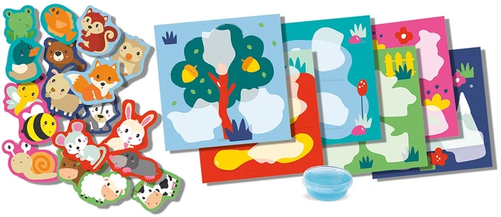 Zestaw kreatywny Ses Creative My First Gdzie mieszkają zwierzęta? (14401S) - obraz 2