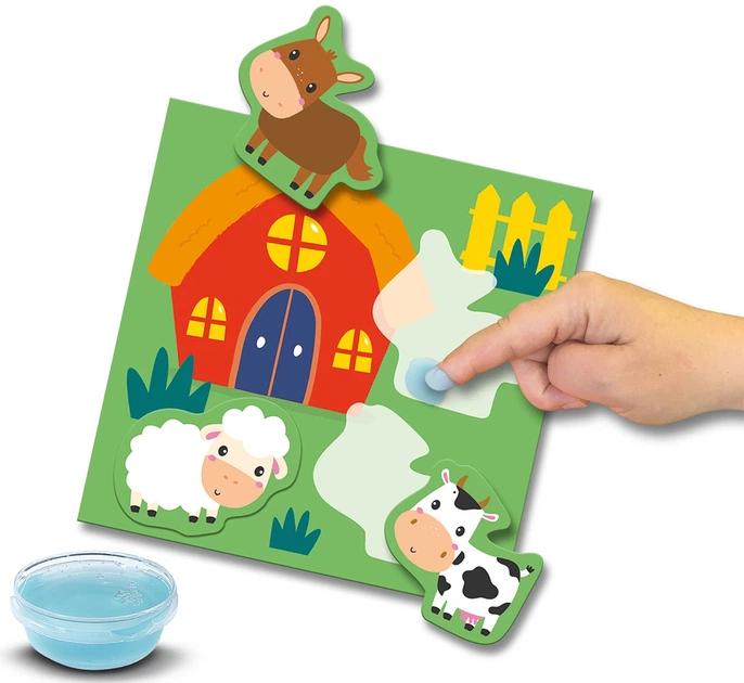 Zestaw kreatywny Ses Creative My First Gdzie mieszkają zwierzęta? (14401S) - obraz 4