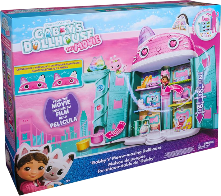 Ігровий набір Gabby's Dollhouse Нявкотячий будиночок Габбі (SM37450/6074334) - зображення 7