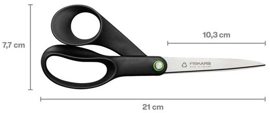 Nożyczki uniwersalne Fiskars ReNew 21 cm (1074547) (6424002019374) - obraz 4